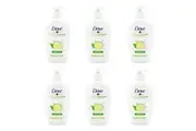 6x Dove 250ml Nourishing Hand Wash Soap Cucumber & Green Tea Scent for Dry Skin