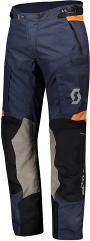 Scott Dualraid Dryo Motorcycle Textile Pants, blue, Size M for Men