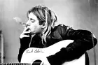 Kurt Cobain Smoking High Quality Metal Magnet 3 x 4 inches 8773