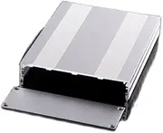 Aluminum Enclosure Electrical Box PCB Shell 145(5.7") X54(2.12") X200(7.87") mm DIY New Separate Type Case Silver