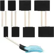 8pcs Sponge Paint Brushes,Foam Paint Brush,Sponge Paint Brushes for Painting,Sponge Brushes for Crafts,Sponge Paint Brushes for Kids,4 Sizes for DIY Projects and Crafts(1'',1.65'',2'',2.75'')