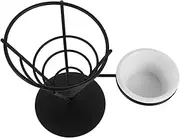 KOCKSHION French Fry Stand Holder Stylish Wire Snack Display Rack for Fries Chips Onion Rings for Weddings Banquets Birthdays Construction with Fine Workmanship