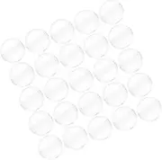 100pcs Plastic Empty Balls Capsules for Vending Machine Toys Balls Round Capsules Toy Craft Shells