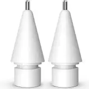 (2 Pack) Replacement Tips for Apple Pencil 2nd Generation and Apple Pencil 1st G