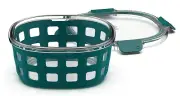 7Cup✨ Ello Duraglass Meal Prep Container Teal Glass Food Storage Silicone Sleeve