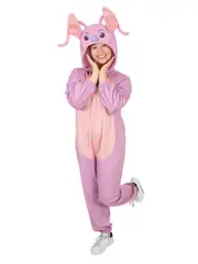 Angel Hooded Onesie Costume for Adults - Disney Lilo & Stitch