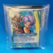 NEW! DRAGON BALL SUPER TRADING CARD GAME - IRON VOW TRUNKS DEMO TUTORIAL DECK