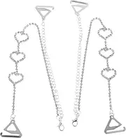 [BESPORTBLE] Visible Bra Straps Bra Extension Hooks Bra Extensions for Women Bra Hooks for Straps Nonslip Design Elegant Lingerie Accessories