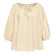 [Club21 Collection] Tumbled Cotton Flare Top