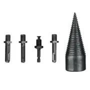 Ozoffer 5PCS Speed Twist DrillBit Wood Firewood Log Splitter Screw Splitting Cone Reamer