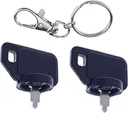 JEENDA Ignition Switch Key Compatible with Toro TimeCutter Zero Turn 4225 5060 SS3200 SS3216 SS3225 SS4200 SS4225 SS4235 SS4250 SS4260 SS5000 SS5035 SW3200 SW4200 SW5000 (2)