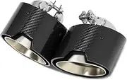 1 Piece Carbon Fiber Exhaust Compatible For BMW G20 G21 320i 330i 420i 430i G22 G23 Muffler Tip Tailtip Exhaust System Nozzle(Frosted 1 Pair)