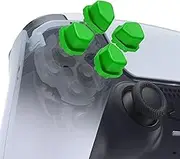 eXtremeRate Ergonomic Split Dpad Buttons (SDP Buttons) for PS5 Controller, Green Independent Dpad Direction Buttons for PS5, for PS4 All Model Controller