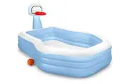 Intex Swim Center Shootin' Hoops Inflatable Pool 2.57m x 1.88m 57183