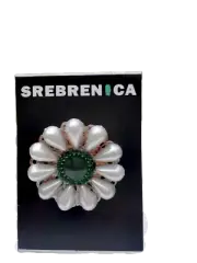 Brooch Flower of Srebrenica-the memory of the victims of the Srebrenica genocide