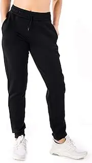 [Yogipace] Petite/Regular,Women's Fleece Lightweight Joggers Thermal Sweatpants Warm Windproof Active Running Pants