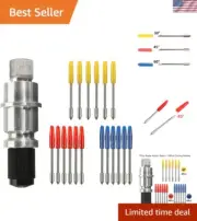 Precision 18-Piece Cutting Blades & Holder for Graphtec & Silhouette Plotters