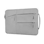 MacBook Lenovo Dell HP Waterproof Laptop Carry Case Cover Bag 14.1"-15.1" Grey