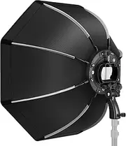 NEEWER 26''/65cm Octagonal Softbox Quick Release, with S-Type Bracket Mount, Carrying Bag Compatible with Neewer TT560 NW561 NW600 NW620 NW700 NW-670 750II and Q3 AD200Pro Flash Strobes-SF-RP26