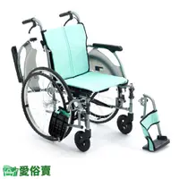 在飛比找蝦皮購物優惠-【免運贈好禮】愛俗賣 均佳日本MIKI鋁合金輪椅CRT-3 