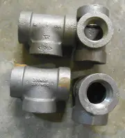 ANVIL Tee, Cast Iron 1" NPT (Qty-4) (P-4)