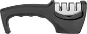 Knife Sharpener | Knife Sharpener | 3-in-1 Professional Knife Sharpener for Kitchen with Box and Non-Slip System |