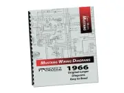 Mustang Wire Diagram Large 1966 - Scott Drake