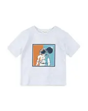 Miles The Label Boys' Astronaut Graphic Print Tee - Little Kid, Big Kid