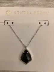 Kendra Scott Cory Black Rhodium plated Pendant