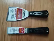 Hyde Black & Silver W/ Carb.Steel Chiseled-Edge Paint Flex Scraper 3"+P.P KNIFE