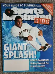 Sports Illustrated Kids magazine July 2010 cover: Pablo Sandoval Albert Pujols