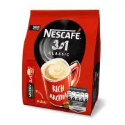 Nescafe 3 in 1 Classic Instant Coffee 10pcs x 16.5g - 165g / 5.82oz