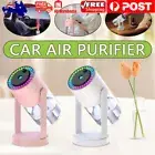 USB Car Air Purifier Diffuser Aroma Oil Humidifier Mist Projection Night Light