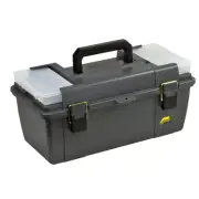 20 In Tool Box with Tray & Carry Handle Lockable Water Resistant Polypropylene