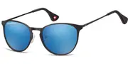 Montana Eyewear MS88 MS88 Men's Sunglasses Black Size 54