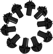 Plastic Wire Cube Connectors for DIY Storage Unit Cat Cage Wardrobe Universal Connectors Wheels