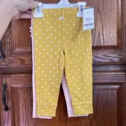 Carter’s 12 Month Pant Set. NWT. Pink And Yellow. 94
