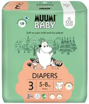 Muumi Nappies Size 3 Midi 5-8kg Pack of 50