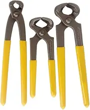 3PCS Carpenters' Pincer, 150/200mm End Cutting Plier, End Nipper with Handle, Nail Puller Tool, Stiletto Remove Plier, Nail Remover Removal Cutter