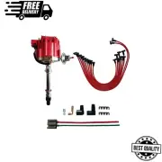 MAS Performance HEI Distributor with Red Cap and Wiring Kit including 65K Coi...