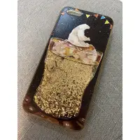 在飛比找蝦皮購物優惠-IPhone 6sp 流沙浮雕殼 冰上の北極熊