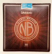 D'Addario NB1253 Nickel Bronze Acoustic Light 12-53 Guitar Strings