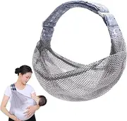 Infant Shoulder Carrier, Durable Toddler Hip Carrier Slings with Breathable Mesh Fabric, Adjustable Infant Wrap Shoulder Straps for Pool Beach Imtrub
