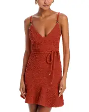 PatBO Papillon Jacquard Mini Dress