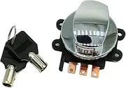 Ignition Key Switches for FLHR Road King 2007 2008-2013 FLHR ANV Road King ANV 2013 FLHR 96 Road King 2011 Ignition Switch Lock Key Ignition Barrel Key Switch