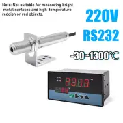 220V Infrared Thermometer Sensor RS232 Non-contact Temperature Tool+Controller