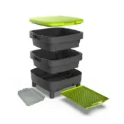 Maze RSI-MC-WORM 4 gal Stationary Worm Compost Farm Black