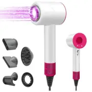 Hair Dryer,Negative Ionic Blow Dryer with Diffuser,110,000 RPM High-Speed Bru...