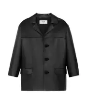 carcoat in soft lambskin FR36,FR38,FR40 black