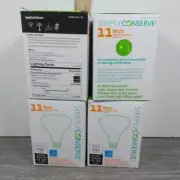 4 pack Simply Conserve 65-Watt Dimmable BR30 LED Floodlight - 850 Lumens 11 Watt